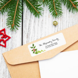 Merry Berry Collection Label Weihnachts-Weihnachte