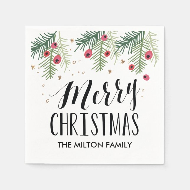 Merry Berry Collection Serviette (Vorderseite)