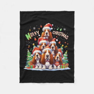 Merry Bet Hound Hunde Weihnachten Weihnachten Weih Fleecedecke