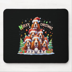 Merry Bet Hound Hunde Weihnachten Weihnachten Weih Mousepad