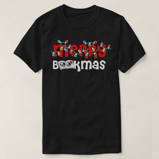 Merry bookmas 10 T-Shirt (Design vorne)