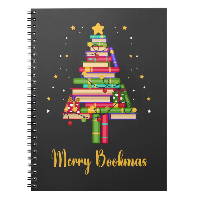 Merry Bookmas Notizblock (Vorderseite)