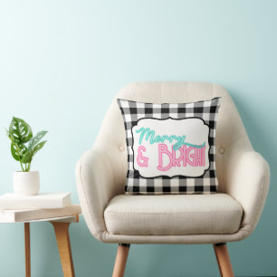 Merry & Bright Buffalo Kariert Kissen