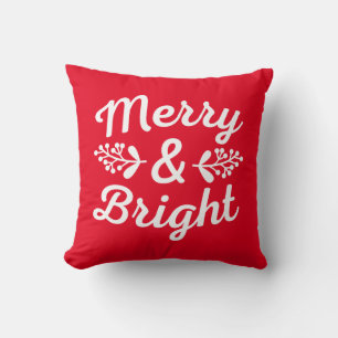 Merry & Bright Christmas Kissen