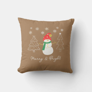 Merry & Bright Christmas Kissen