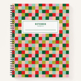 Merry & Bright Color Blocks Notizbuch