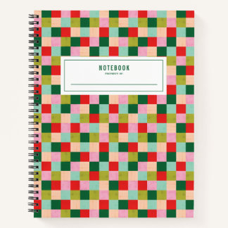 Merry & Bright Color Blocks Notizbuch