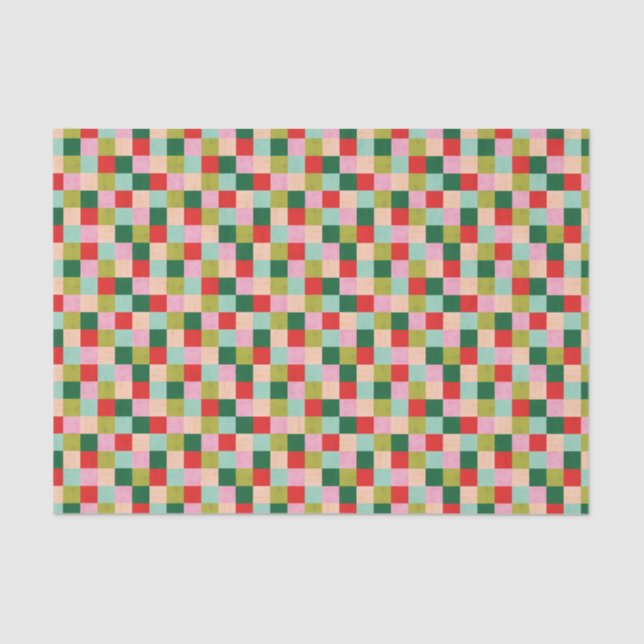Merry & Bright Color Blocks Seidenpapier (Vorderseite)