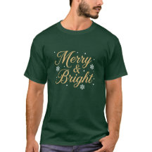 Merry & Bright Elegante Weihnachtstypografie