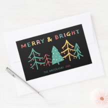 Merry & Bright Fun Pine Stilvolle Weihnachten Schw