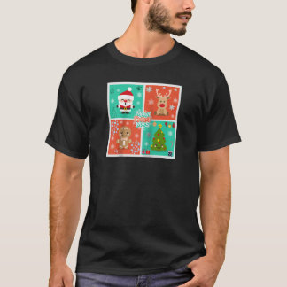 Merry Bright Gingerbread Weihnachtsbaum Niedlich S T-Shirt