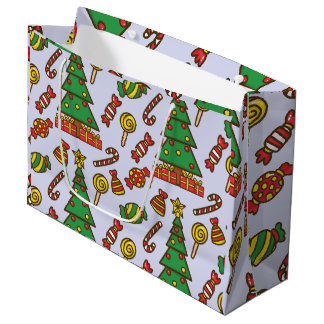 Merry & Bright Große Geschenktüte