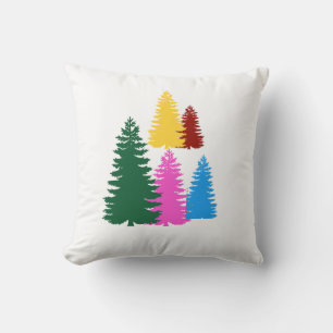 Merry & Bright Kissen - Lebhafter Weihnachtsbaum