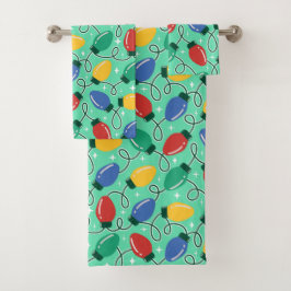 Merry & Bright Lights Badhandtuch Set