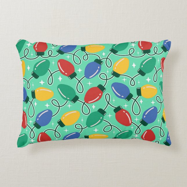 Merry & Bright Lights Dekokissen (Vorderseite)