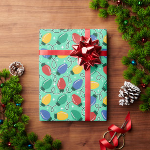 Merry & Bright Lights Geschenkpapier