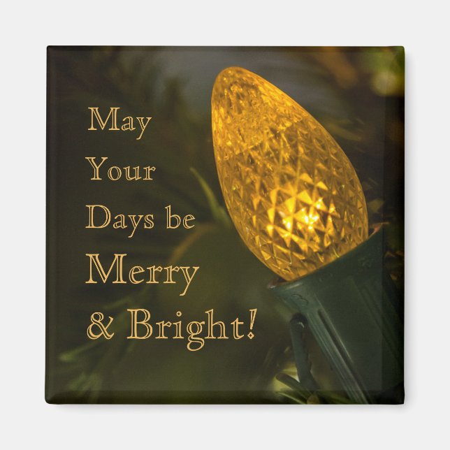 Merry & Bright Magnet (Vorne)