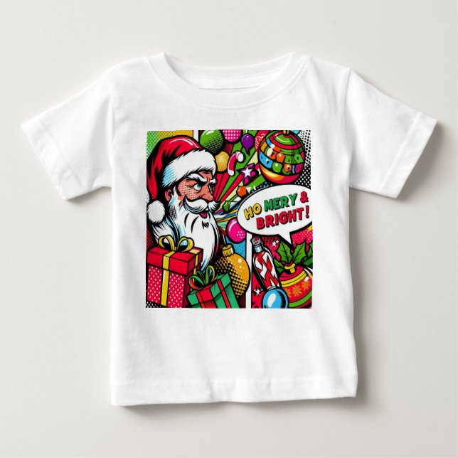 Merry & Bright Pop Kunst - Frische T - Shirt (Vorderseite)