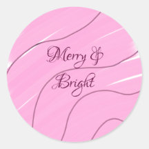 Merry & Bright rosa, lockig doodle Design mädchenh