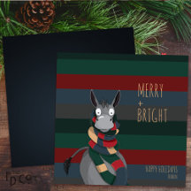 „Merry + Bright“ Verrückter Süßer Esel