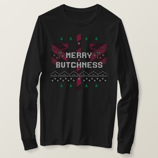 Merry Butchness T-Shirt (Design vorne)