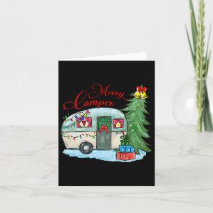 Merry Camper Weihnachten Weihnachtsmann Camper Cam Karte