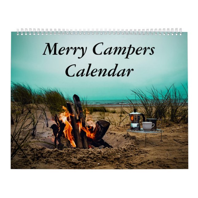 Merry Campers Camping Fotos Kalender (Titelbild)
