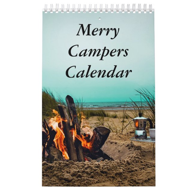 Merry Campers Camping Fotos Kalender (Titelbild)