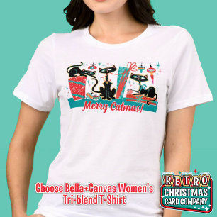 Merry Catmas Christmas T Shirt - Unisex