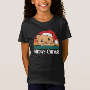 Merry Catmas Funny Cat Christmas Pub T-Shirt
