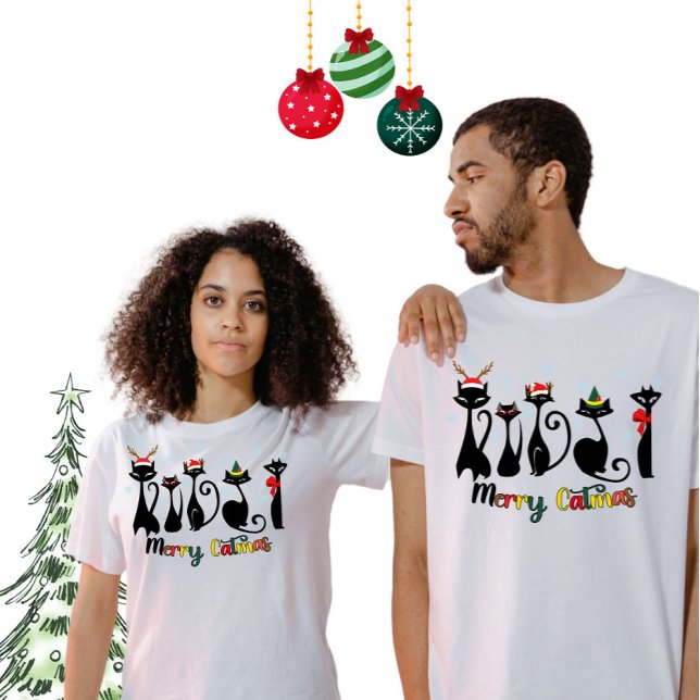 Merry Catmas T-Shirt (Von Creator hochgeladen)