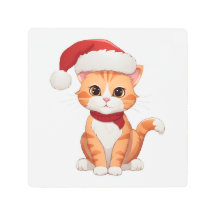 Merry Catmas Weihnachten Festivals Niedlich Pet Sa