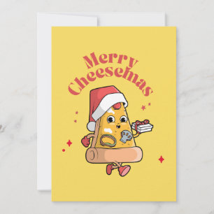 MERRY CHEESEMAS FEIERTAGSKARTE