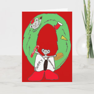 Merry Cheesemas Feiertagskarte