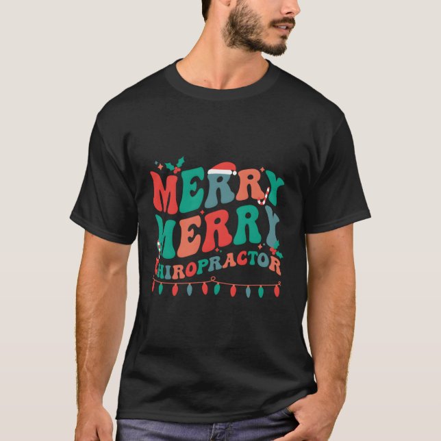 Merry Chiropractor Chiropractic Py T-Shirt (Vorderseite)