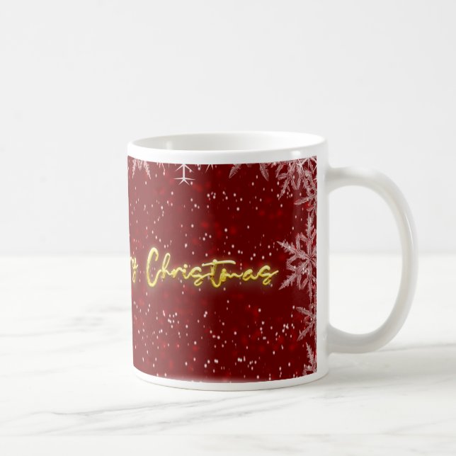 Merry Chirstmas Kaffeetasse (Rechts)
