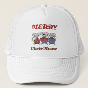 Merry Chris-Mouse Tshirts und Geschenke Truckerkappe