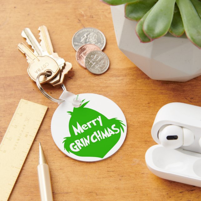 merry chrismas in u schlüsselanhänger (Schreibtisch)