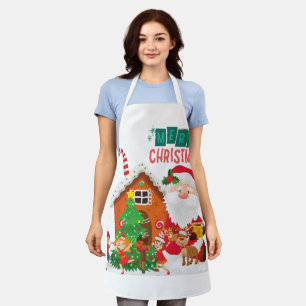 Merry Chrismas Schürze