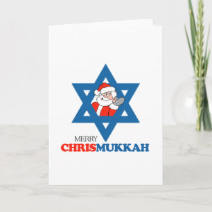 Merry Chrismukkah - Feiertagskarte