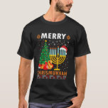 MERRY CHRISMUKKAH Jewish Christmas Hanukkah Chanuk T-Shirt<br><div class="desc">MERRY CHRISMUKKAH Jewish Christmas Hanukkah Chanukka</div>
