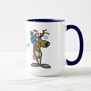 Merry Chrismukkah Jewish Reindeer Tasse