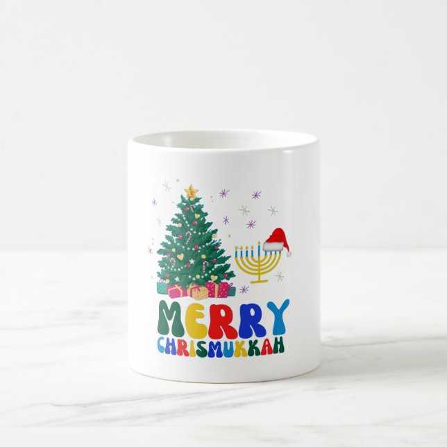 Merry Chrismukkah Kaffeetasse (Mittel)