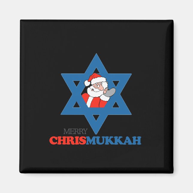 Merry Chrismukkah - Magnet (Vorne)