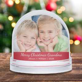 Merry Christams Grandma Foto Schneekugeln