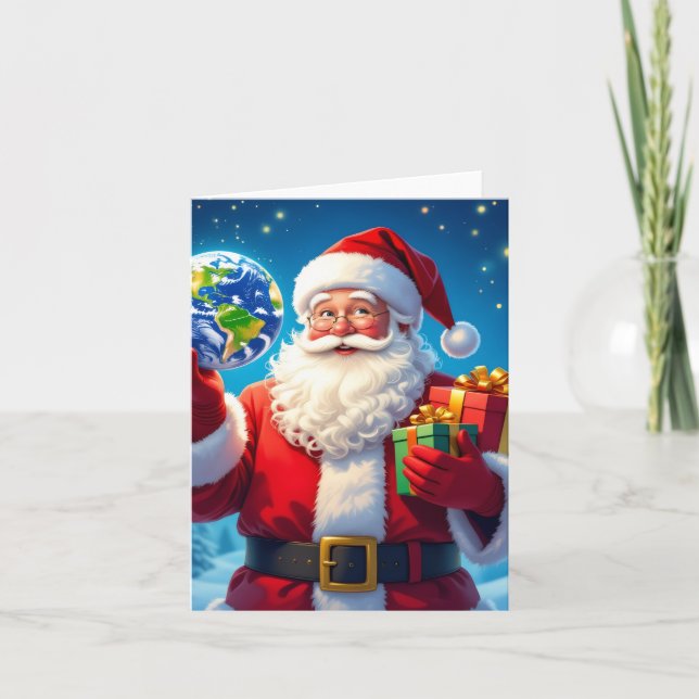 „Merry Christmas“1 Feiertagskarte (Vorderseite)