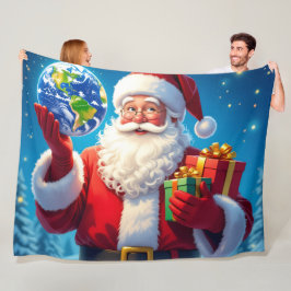 „Merry Christmas“1 Fleecedecke