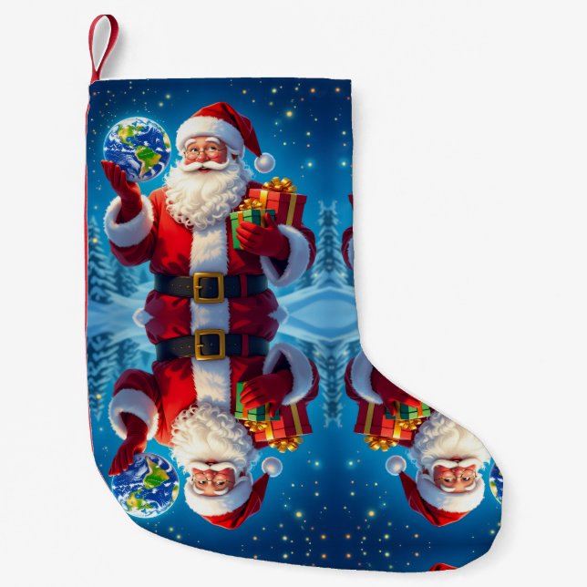 „Merry Christmas“1 Kleiner Weihnachtsstrumpf (Vorderseite)