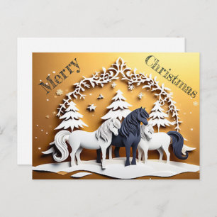 Merry Christmas - 1 Postkarte