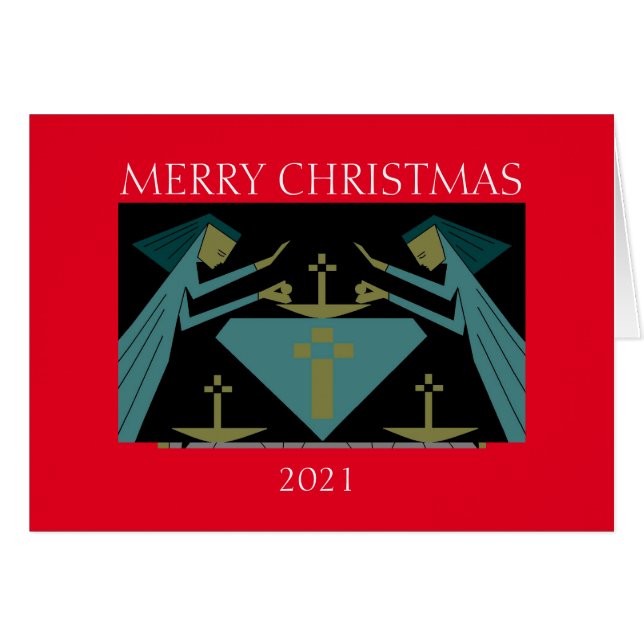 MERRY CHRISTMAS 2021 (Vorderseite (Horizontal))
